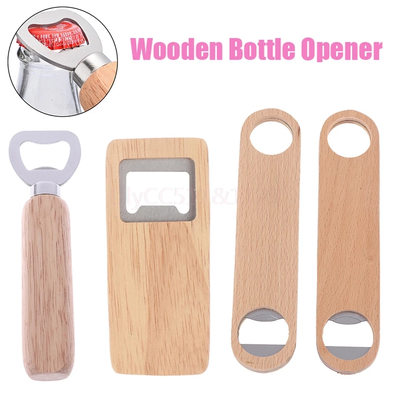Цельнокроеное платье деревянные открывалка для бутылок творческий вина пива