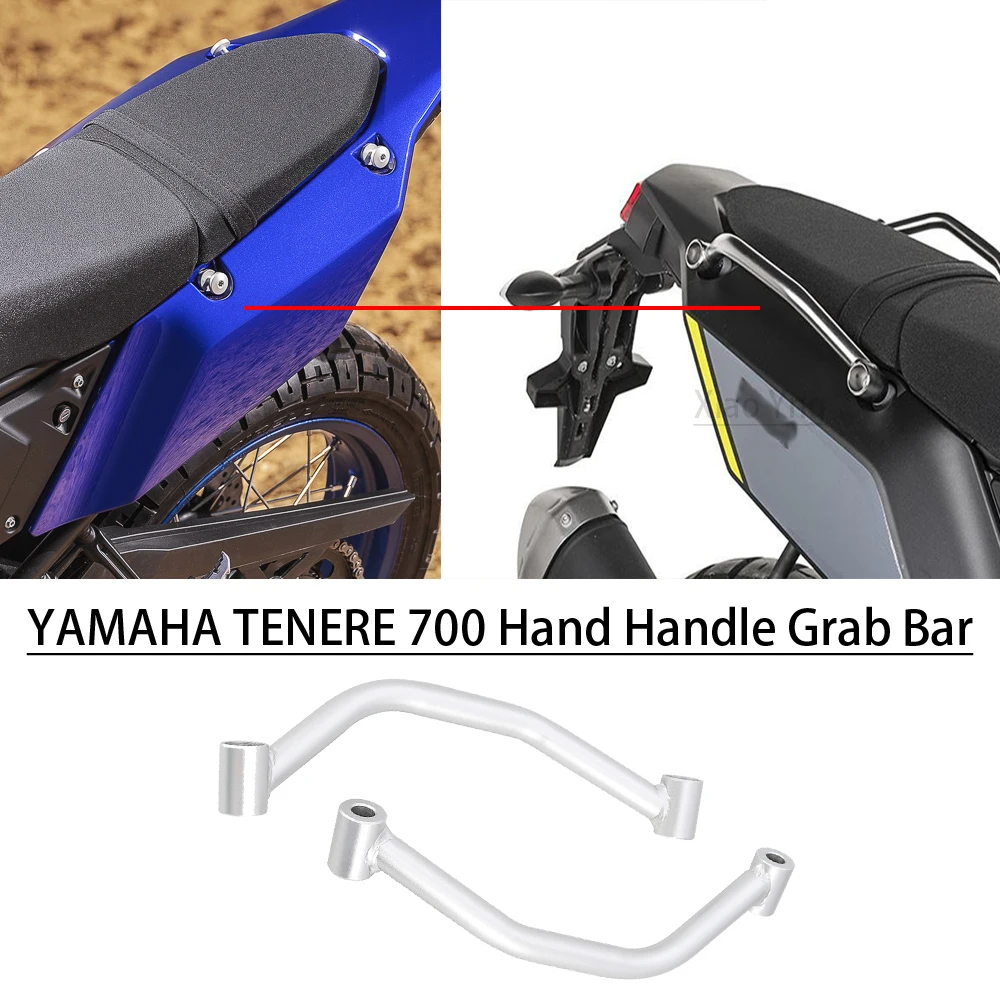 

NEW For YAMAHA TENERE 700 Tenere 700 T7 T 700 Motorcycle accessories Passenger Rear CNC Grab Hand Seat Hand Handle Grab Bar Rail