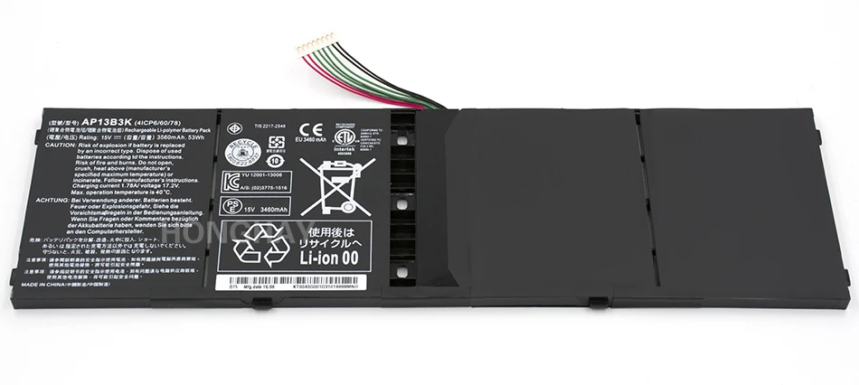 Honghay AP13B3K ноутбук Батарея для acer Aspire V5 R7 V5-572G V5-573G V5-472G V5-473G V5-552G M5-583P V5-572P R7-571 AP13B8K