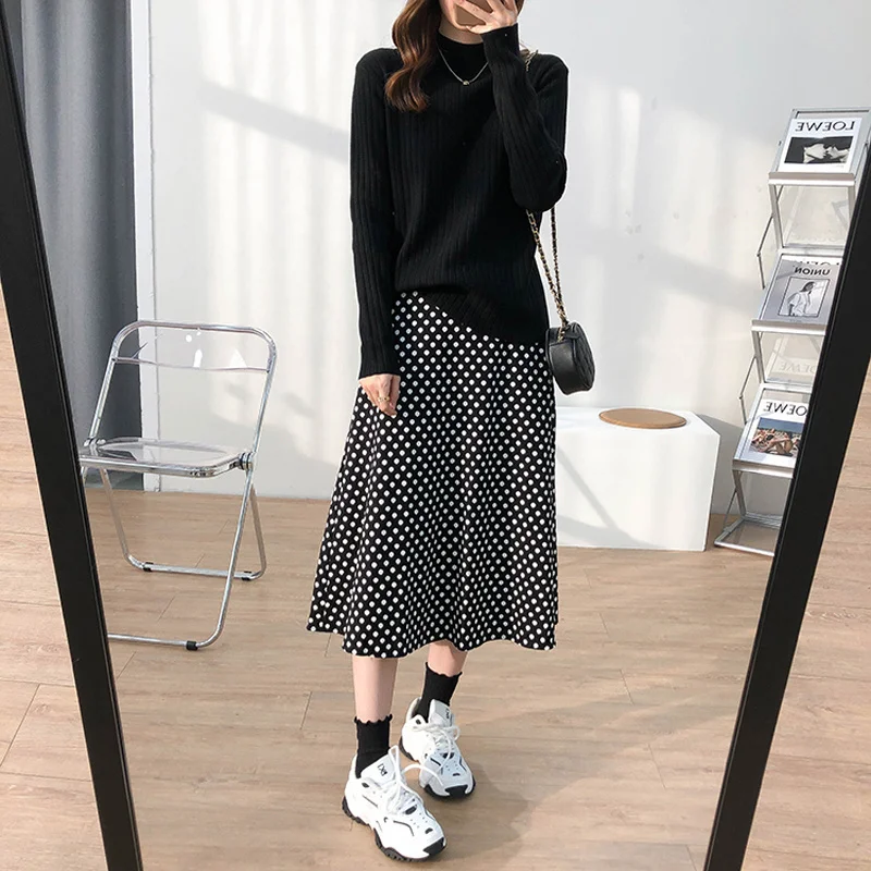 

Осенне-зимняя эластичная водолазка в Корейском стиле