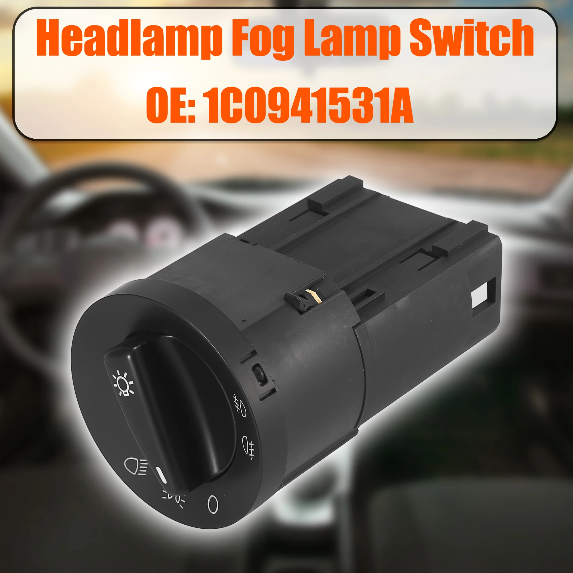 

Переключатель для автомобильных фар Uxcell 1C0941531A для Volkswagen Jetta Passat Golf Beetle