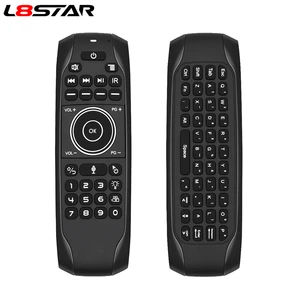 L8STAR G7 Russian Backlit Fly Air Mouse with IR Learning Wireless Mini
Keyboard Universal 2.4G Remote Control for Android TV BOX