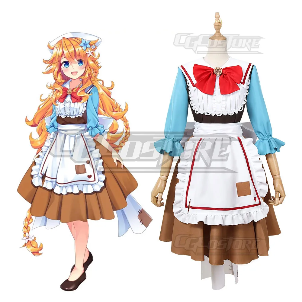 

Аниме Tsukino Mito Vtuber Youtuber Косплей Костюм Ichikara платья Рождество Хэллоуин Бесплатная доставка CG700