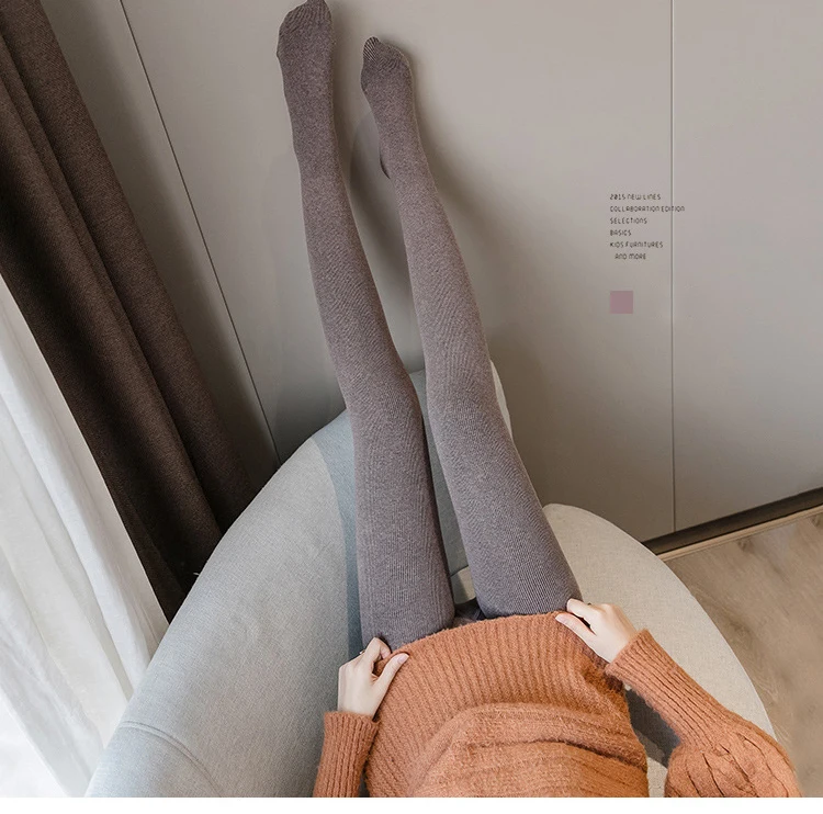 400g Large Size Plus Women Tights Pantyhose Sexy Tights Thicken Warm Winter Velvet Imitation black Thick Girls Stockings 070