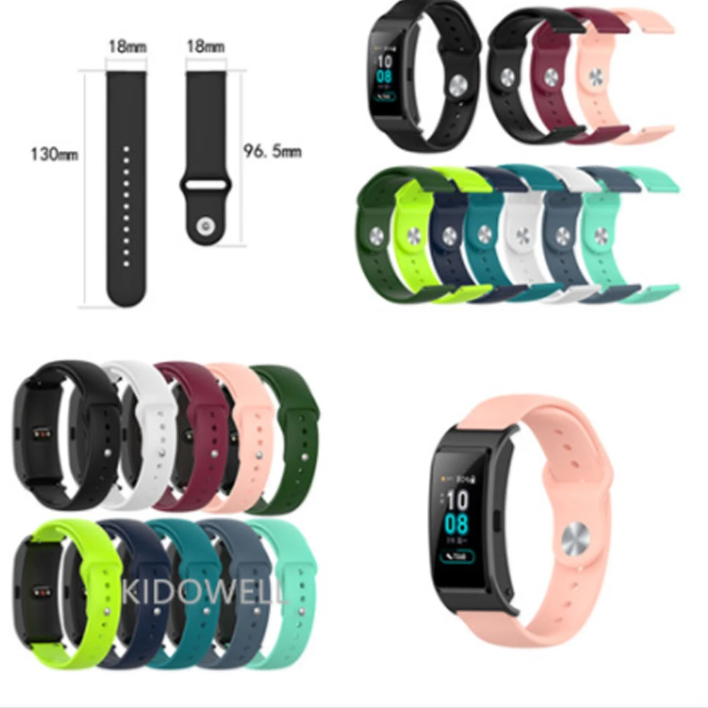 

Silicone amazfit bip strap For Samsung Galaxy watch active/42mm Gear s2 Sport band 20mm watch band correa pulseira