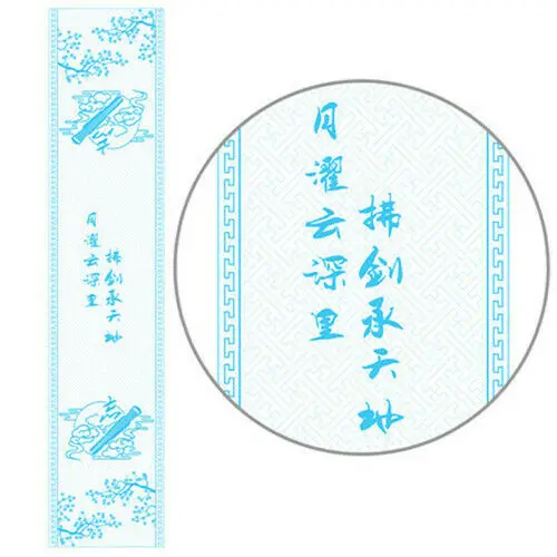 Wangji A Гроссмейстер демонического культивирования MDZS Wangji Wuxian косплей реквизит зимний шарф Косплей Реквизит подарки - Цвет: Wangji A