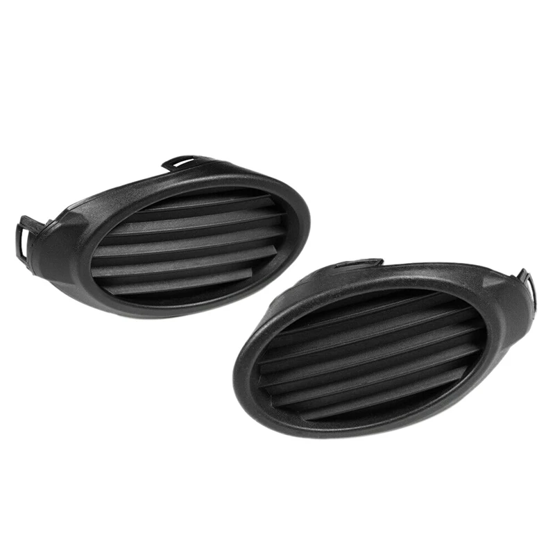 1 пара передний бампер противотуманный светильник лампа крышка решетка рамка для