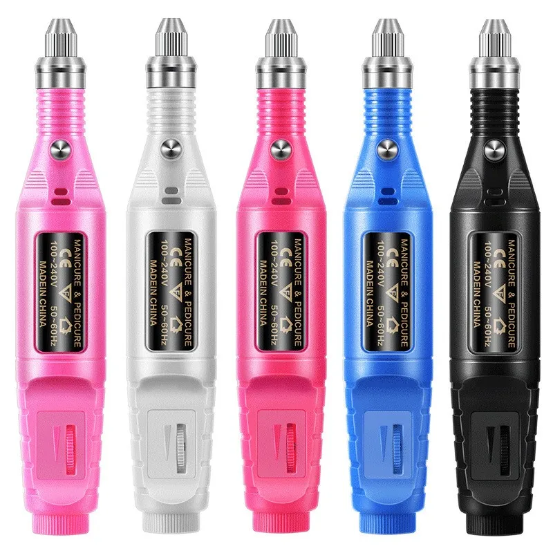 Лучшая продажа 2019 товары пилка для ногтей ручная дрель акриловая маникюра USB