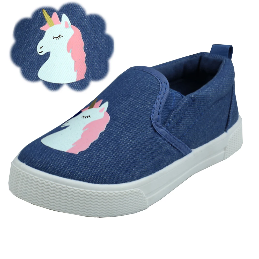 

Toddler Shoes Slip On Casual Canvas Sneakers for Girls Boys