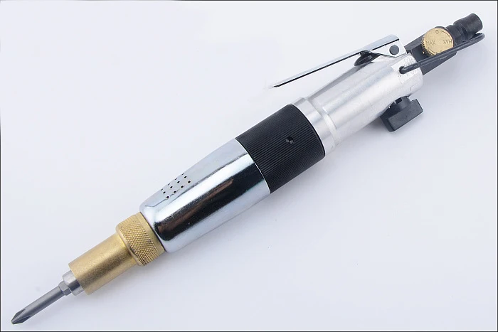 Пневматическая отвертка с регулируемым крутящим моментом полуавтоматическая