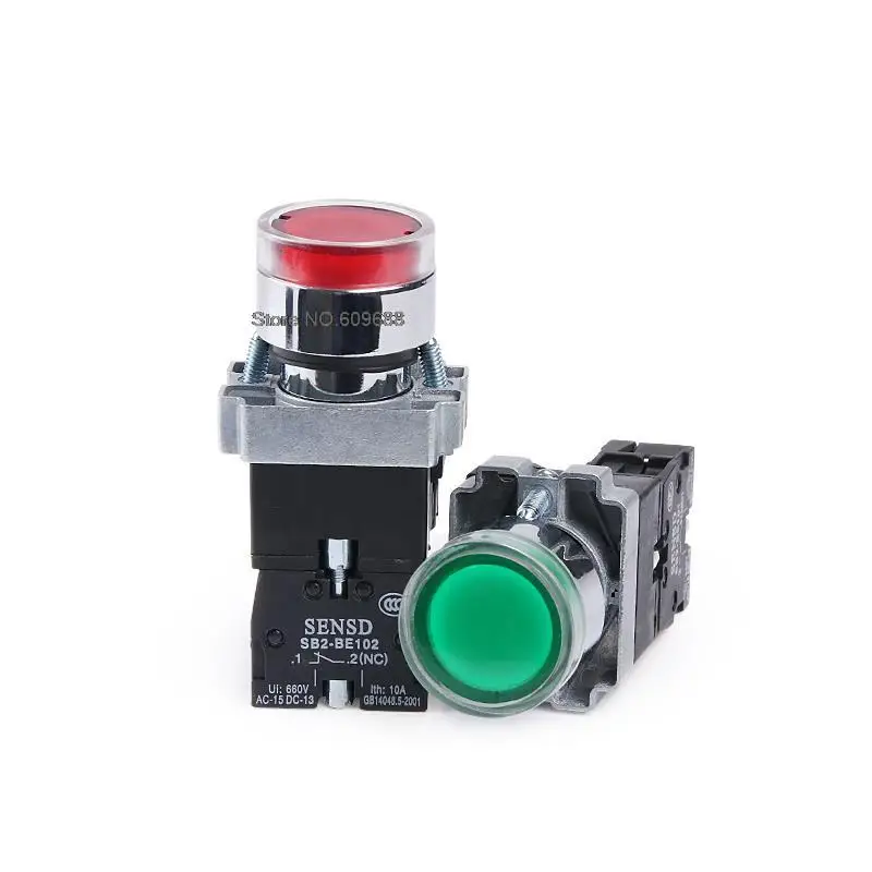 Кнопочный переключатель телефон/3161/3462/356/13661 мгновенный с светильник кой