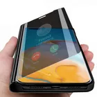 Умный чехол-книжка для huawei 40 pro 5G 2020, huawei p40 lite, p 40 light, p40pro, p40lite, зеркальный