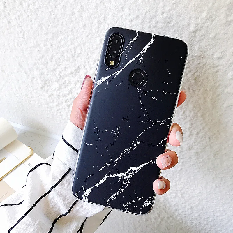 Матовый мраморный мягкий чехол для xiaomi redmi k20 pro Note 7 5 6 Pro mi 9 T 8 lite |
