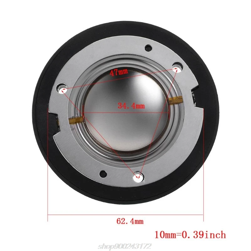 

Tweeter Aft Diaphragm 8Ohm Speaker Replacement for RX14 PR10 PR12 PR12D PR15 PV112 PV115 PV215 M23 21 Dropship