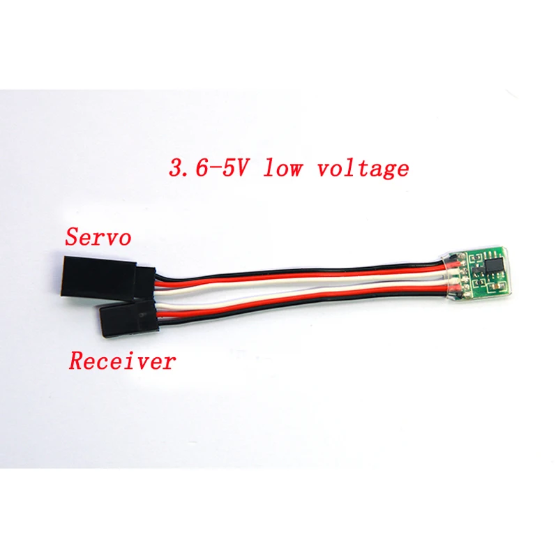 5PCS Servo Reverser 3.6V-24V/3.6V-5V Steering Gear Inverter 2A 5A Reverse Controller Module Spare Parts for RC Aircraft Drone | Игрушки и
