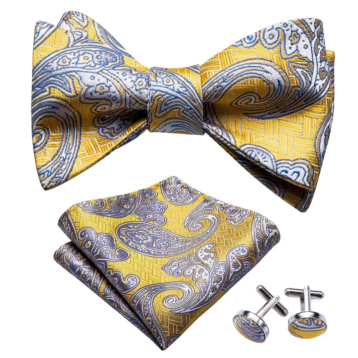 Новинка мужской комплект с бантиком красный 100% шелк жаккард цветочные банты