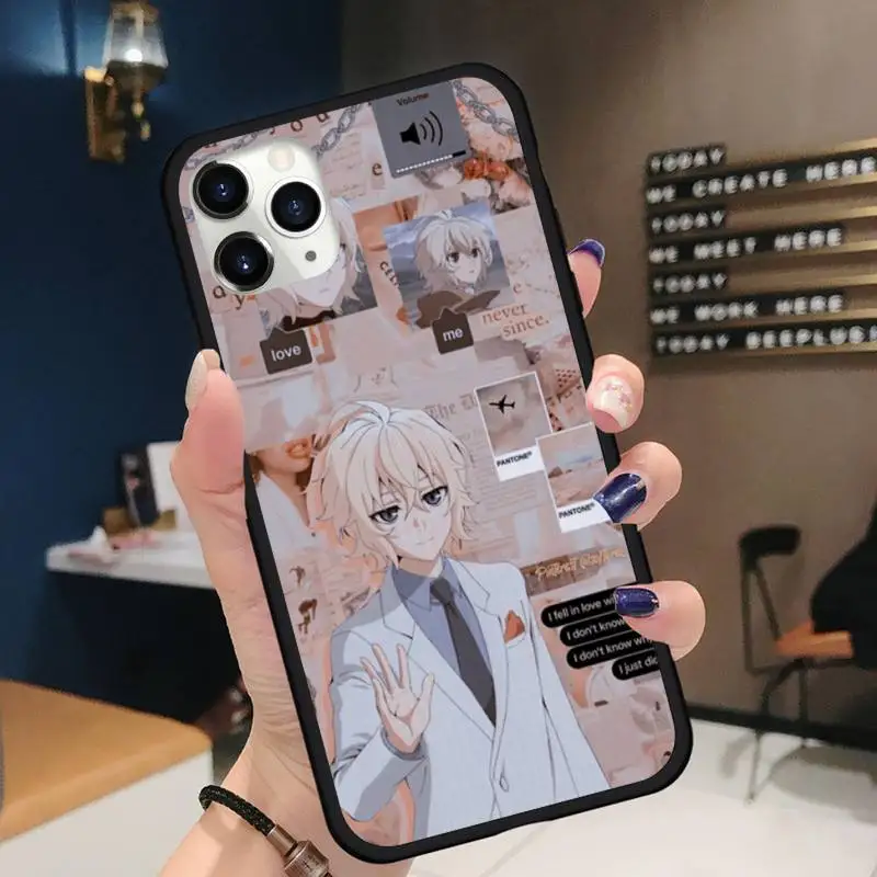 

Mikaela Hyakuya anime cartoon Phone Cases for iPhone 11 12 pro XS MAX 8 7 6 6S Plus X 5S SE 2020 XR Soft silicone