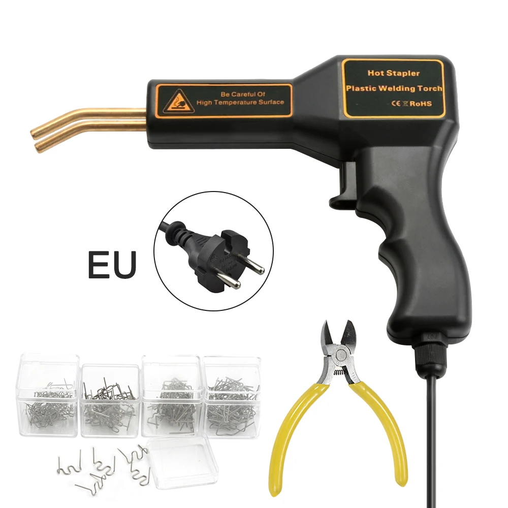 KKMOON 30 Вт горячий степлер пластиковый сварочный аппарат инструмент набор для
