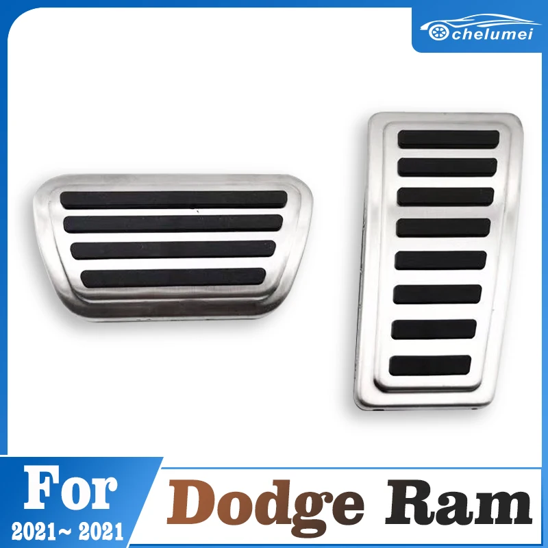 

Car Accelerator Brake Fuel Footrest Pedal Plate Non-Slip Mat No Drilling Cover For Ford Escape The Interior Retrofit Accessories
