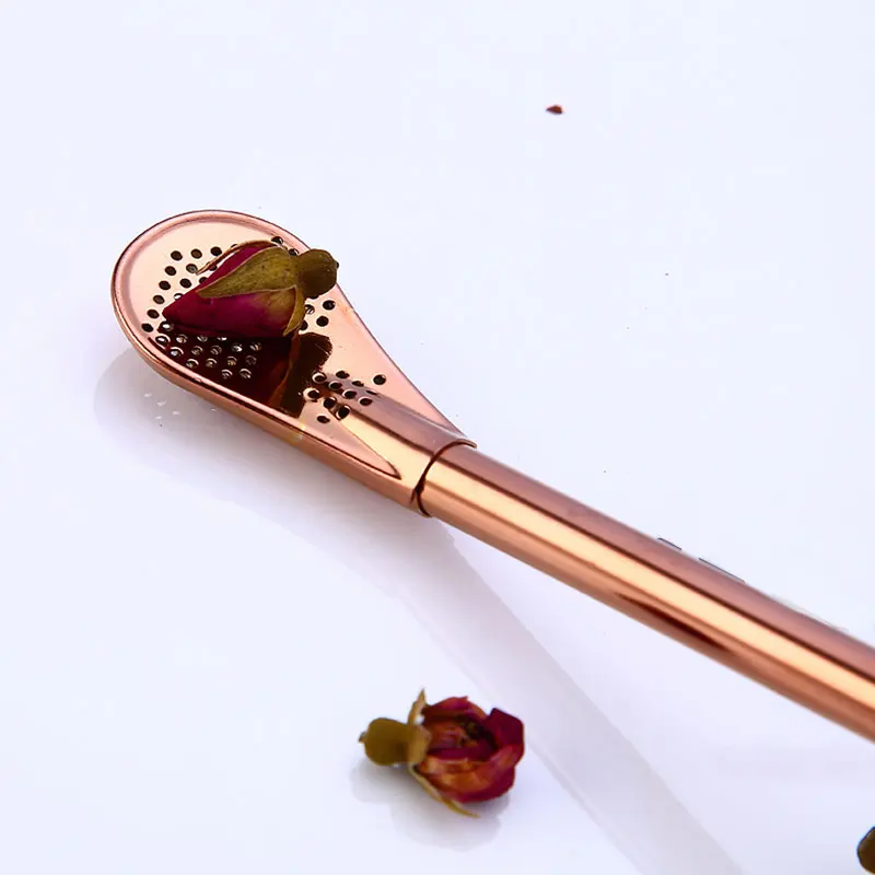 1 шт. Питьевая солома из нержавеющей стали Yerba Mate Gourd Bombilla фильтр ложки