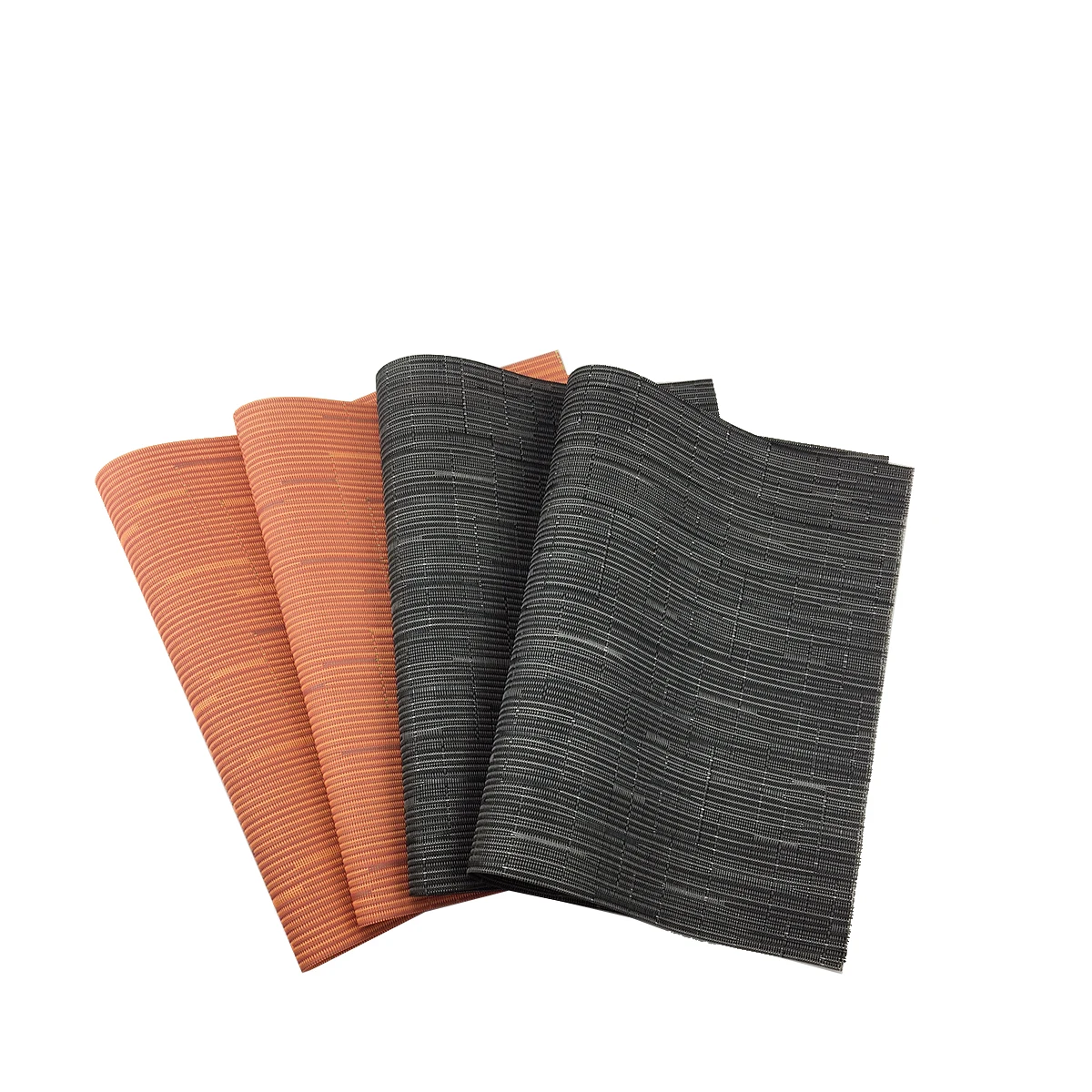 Черный контрастный стильный Настольный коврик настольная подставка из ПВХ