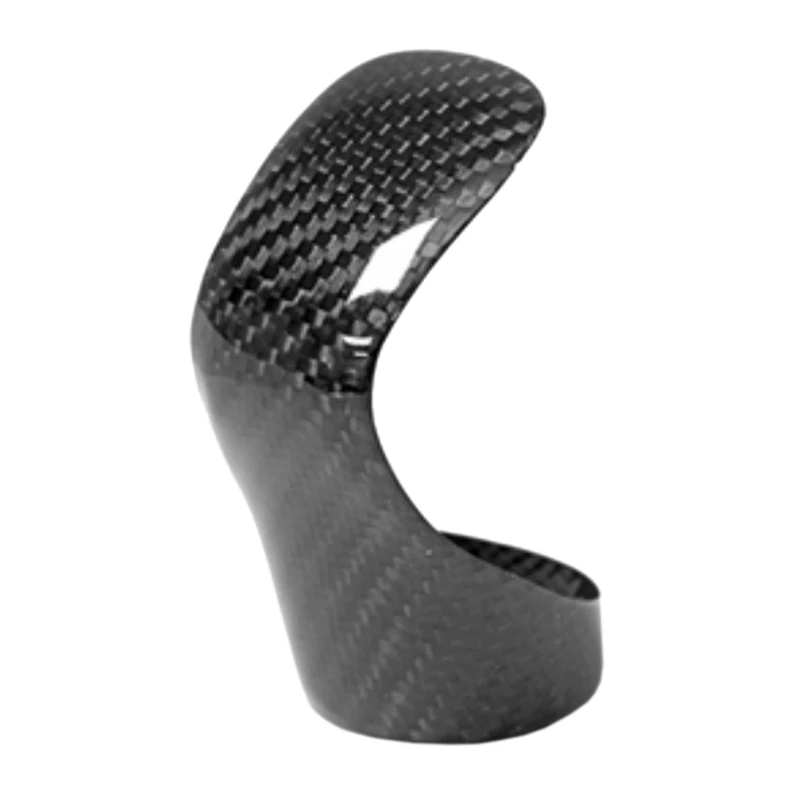 Настоящее углеродное волокно сменная шестерня автомобильная панель рамка ручка