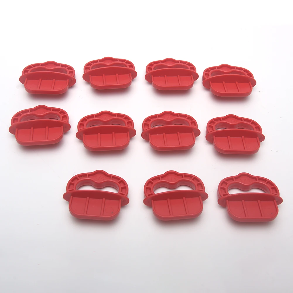 

12pcs/set Deck Jig Spacer Ring Home Distance Measure Easy Install Spacing Tools Practical DIY Compact Marking Handheld Durable