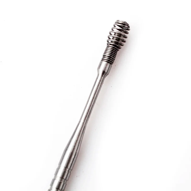 Ложка для ушей двусторонняя из нержавеющей стали с функциями Чистка Удаление