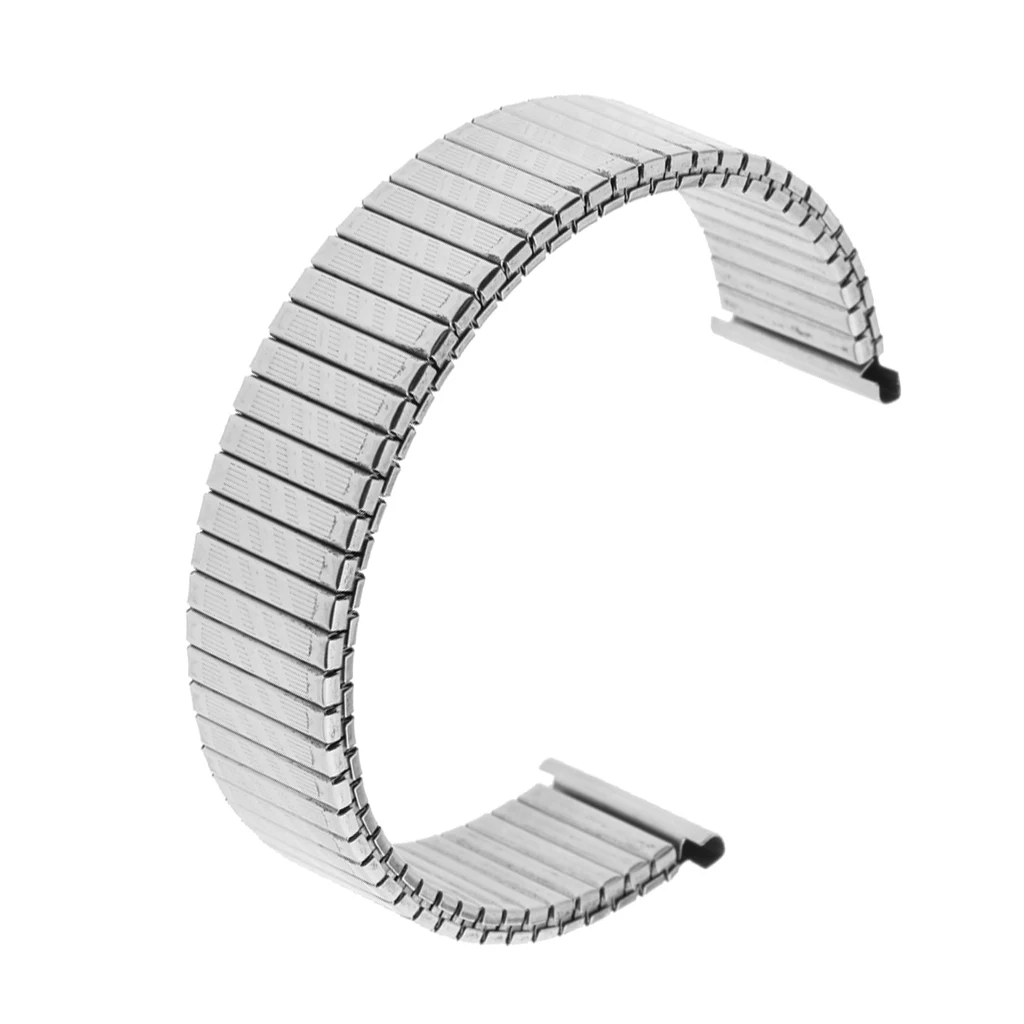 

18mm Luxury Solid Link Stainless Steel Women Mens Watch Strap Band for Watch