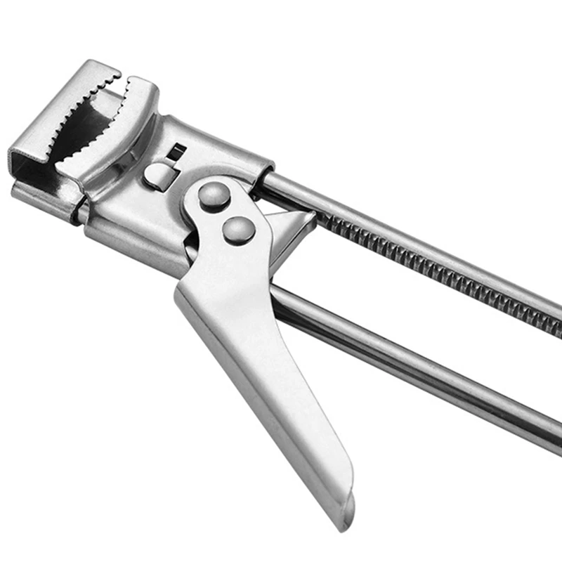 

Bottle Opener, Kitchenware Stainless Steel Adjustable Multifunctional Side Cut Opener Manual Jar Bottle Opener