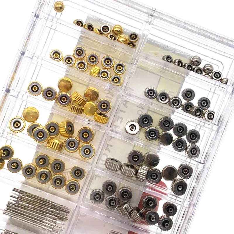 1 комплект ремонтных деталей циферблат стержня ассортимент аксессуаров с коробкой QLY9784