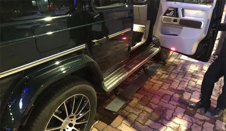 

Electric Motor Automatic Running Boards For Mercedes Benz G Class W463 W464 G63 G55 G65 Side Step Bar Pedals Nerf Bars