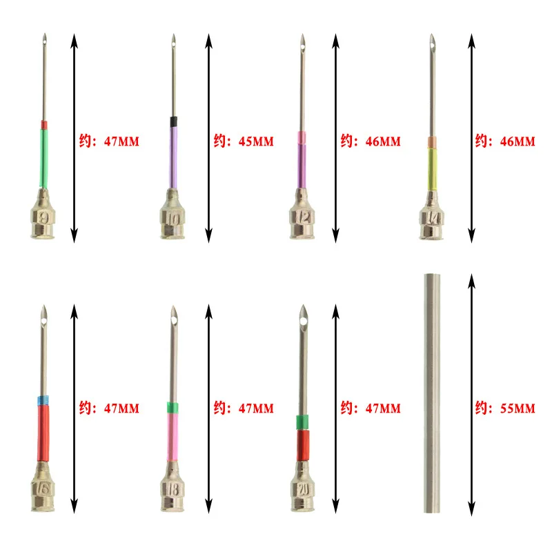 9 шт./компл. игла для вышивки металла пробивки вручную из нержавеющей стали наборы