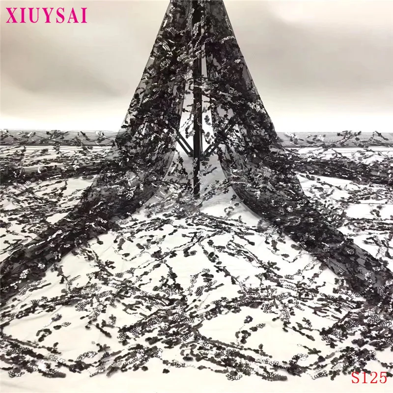 XIUYSAl 2020 новейшие французские нигерийские кружевные ткани высокого качества