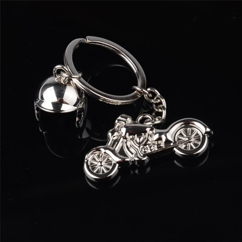 

Alloy Keychain Fashion Men Cool Motorcycle Pendant Key Chain Gift Car Key Ring