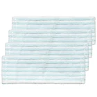 Горячая Распродажа 4 шт для Leifheit напольная плитка для дома Швабра Ткань Замена Чистящая прокладка для пола чистящие средства