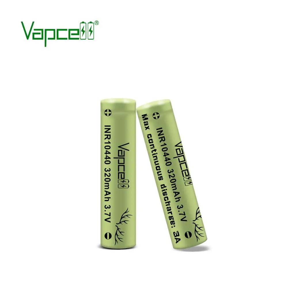Vapcell 100% оригинальная перезаряжаемая батарея 10440 мАч 3A max HKJ для фонарика - купить по