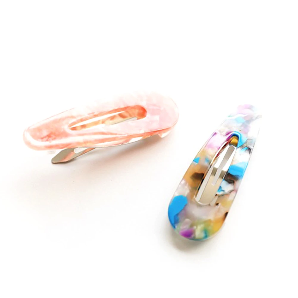 

1Pcs Hair Clips BB Hairpins Acetate Barrettes Headwear Kids Women Girls Hair Holder Fashion Styling Tools Accessories Daily Life
