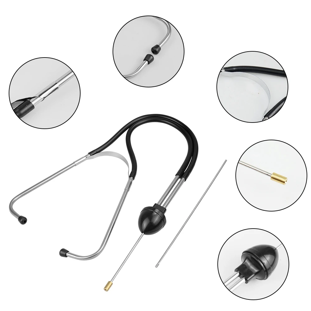 

Car Diagnostic Tools Car Engine Block Stethoscope Professional Automotive Detector Auto Mechanics Tester Tools Analyzer Dropship