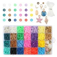 soft cross border 28 case 6 mm beads wafer box color wafer bohemian diy accessories can be customized