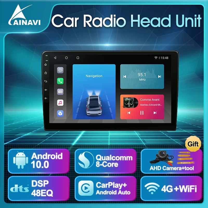 

Автомагнитола Android 10, головное устройство для Toyota, Volkswagen, Hyundai, киа, Renault, Suzuki, Honda, Audi, Nissan, мультимедийный плеер Carplay