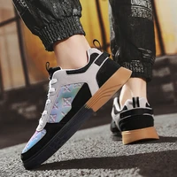 luxury brand men shoes 2021 new men breathable sneakers designer high top canvas shoes fashionable reflective men casual shoes