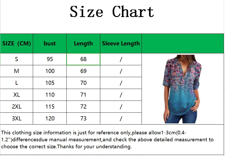 

Women V Neck Ladies Fashion Casual Floral Print Tops Zipper Pullover Plus Size T-Shirt Summer Loose Top