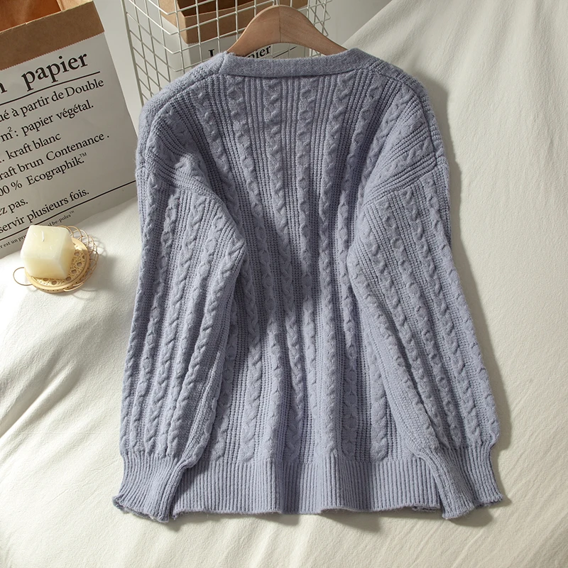 Gagarich женский свитер Осень новинка Вишневый милый вязаный корейский стиль