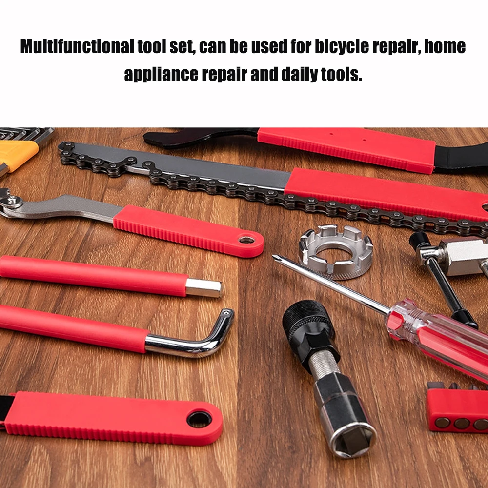 

Bike Repair Tool Kits Multifunction Bicycle Maintenance Tool Set Wrench 21/44 Pieces with Storage Case for Mountain Bike Road