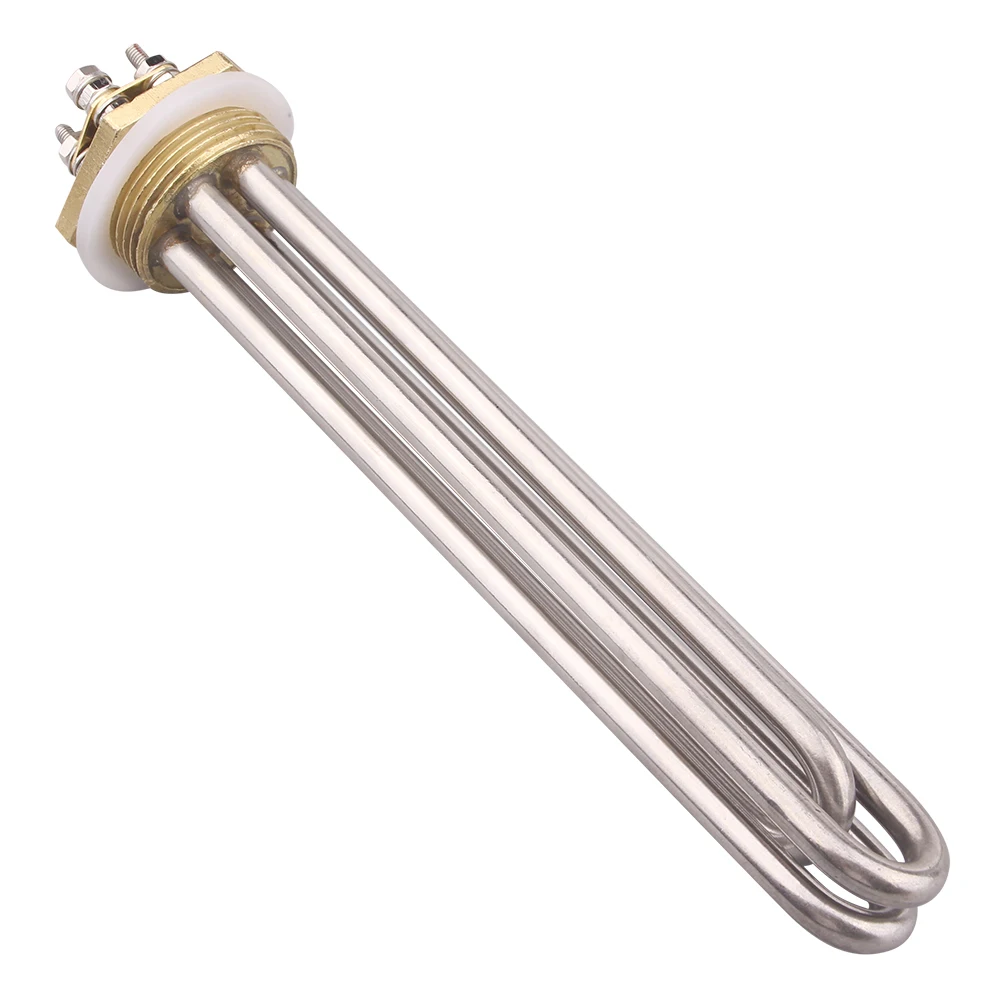 SUS304 DN32 1 1/4 &quotBSP 48 в 1500 Вт DC трубчатый водонагреватель | Бытовая техника