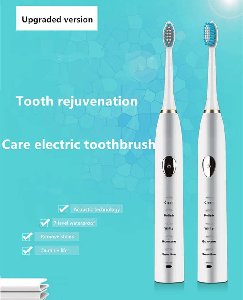 

Sonic Electric Toothbrush Vibration Magnetic Suspension Electric Toothbrush Induction Charging Adult Household Tooth Cleaning