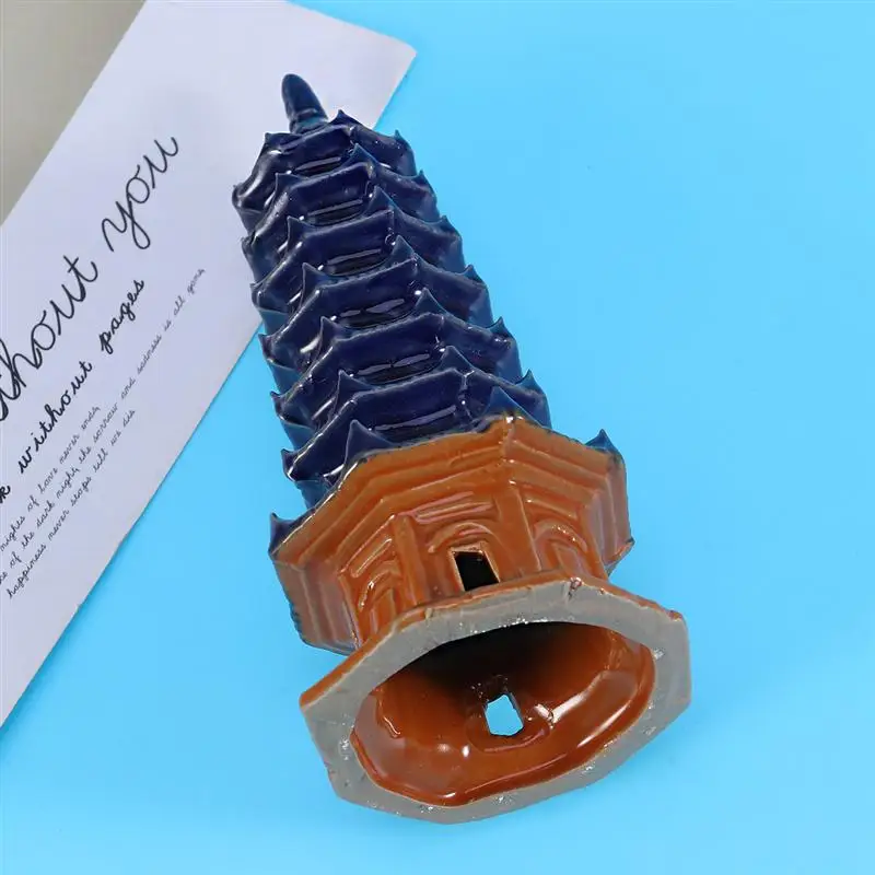 Пагода для аквариума 1 шт. декоративная башня аквариума|Декорации| |