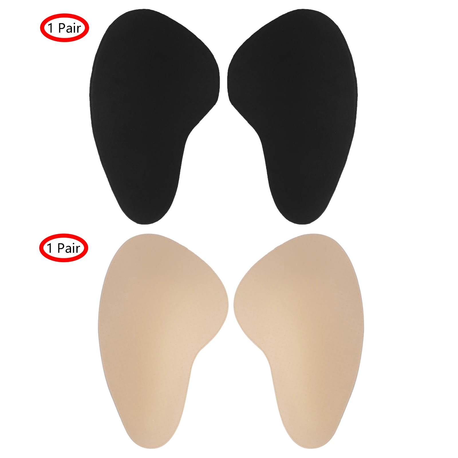 1 пара Для женщин ягодицы усилители вставки губки женскую одежду бедра колодки