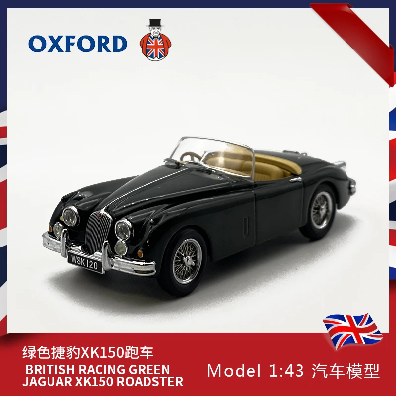 Oxford Jaguar Coleção Metal Fundido Simulação Modelo Carros Brinquedos 1:43 Xk150